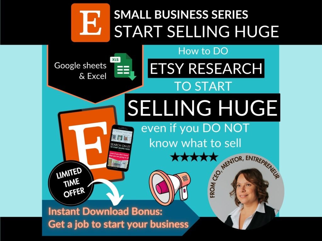 Etsy research to understand the niche